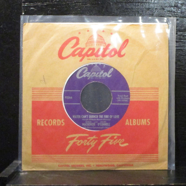 Helen O'Connell and Gisele MacKenzie  A Crazy Waltz VG+ 7" Vinyl 45 Capitol F2266 - Shuga Records
