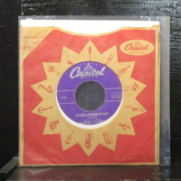 O'Connell /  MacKenzie  Get It While You're Young VG+ 7" Vinyl 45 Capitol 2404 - Shuga Records