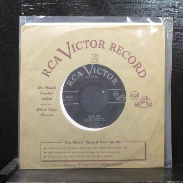 Tony Martin  Some Day / Luna Rossa (Blushing Moon) VG+ 7" Vinyl 45 RCA 47-4836 - Shuga Records