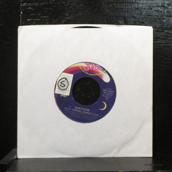 Babyface  Whip Appeal Mint- 7" Vinyl 45 Solar ZS4 74007 New Jack Swing 1990 - Shuga Records
