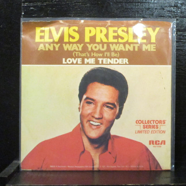 Elvis PresleyLove Me Tender/Anyway You Want Me Mint- 7" Vinyl 45 RCA 447-0616 - Shuga Records