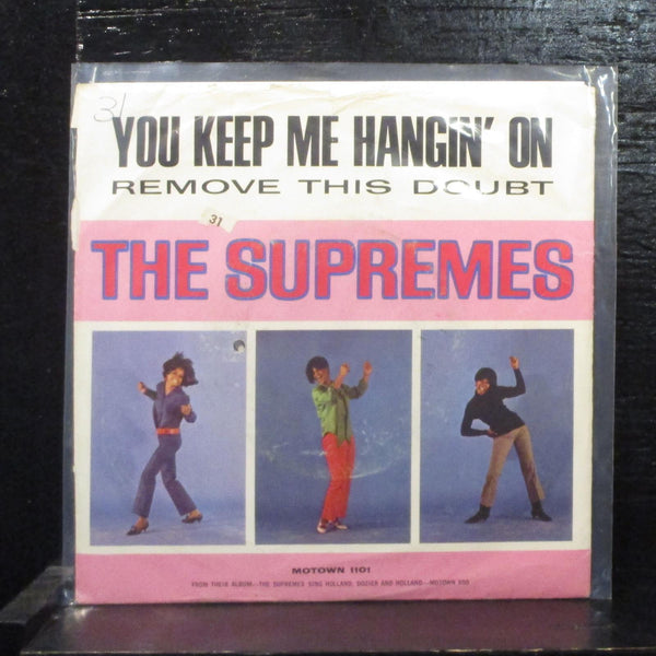 The SupremesYou Keep Me Hangin' On VG+ 7" Vinyl 45 MOTOWN 1101 - Shuga Records