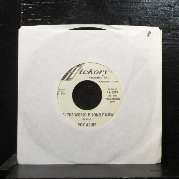 Roy Acuff  Freight Train Blues VG+ Promo 7" Vinyl 45 Hickory Records 45-1291 - Shuga Records