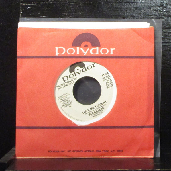 Blackjack  Love Me Tonight Mint- 7" Vinyl 45 Polydor PD 14572 - Shuga Records