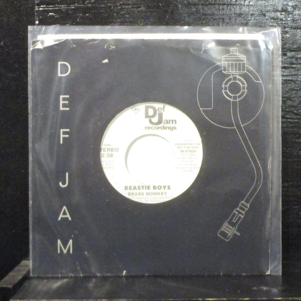 Beastie Boys  Brass Monkey Mint- Promo 7" Vinyl 45 Def Jam Recordings 38-07020 - Shuga Records