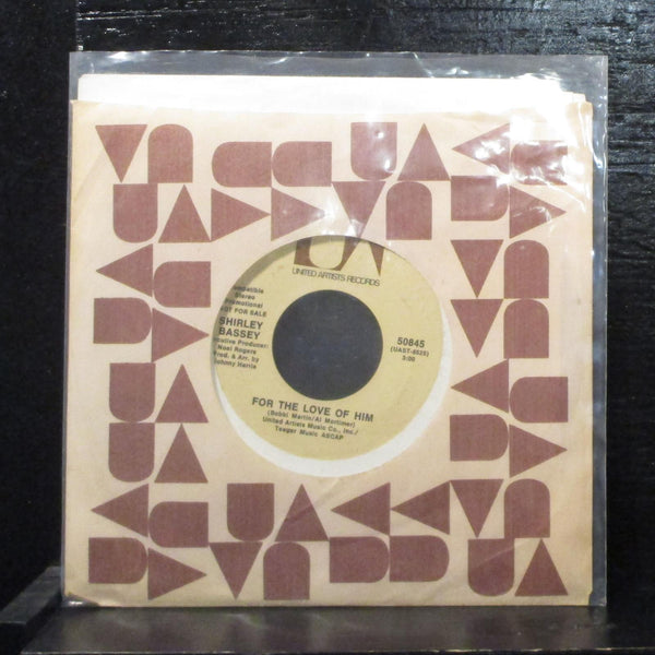 Shirley Bassey  Diamonds Are Forever VG+ Promo 7" Vinyl 45 United Artists 50845 - Shuga Records