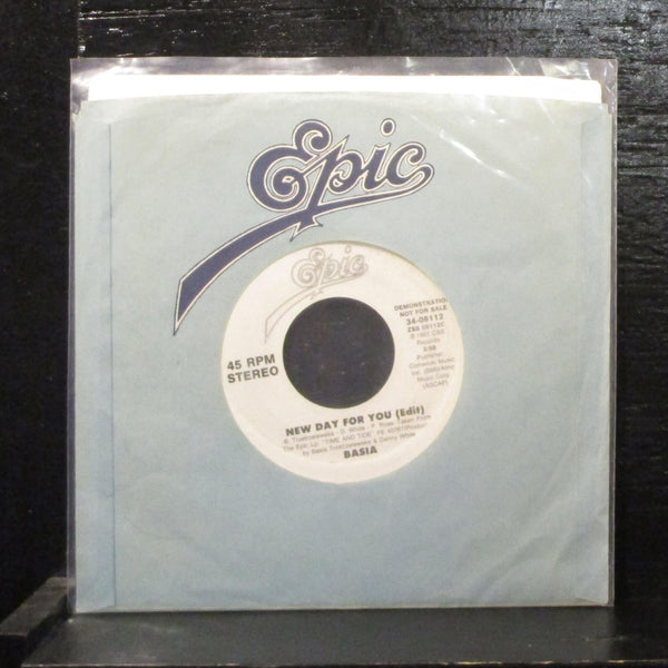 BasiaNew Day For You Mint- White Label Promo 7" Vinyl 45 Epic 34-08112 Jazz - Shuga Records