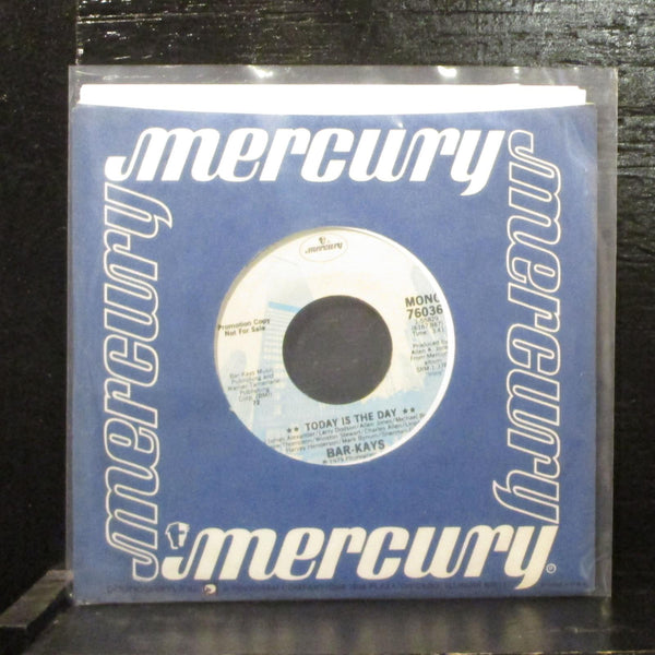 Bar-Kays  Today Is The Day Mint- White Label Promo 7" Vinyl 45 Mercury 76036 - Shuga Records