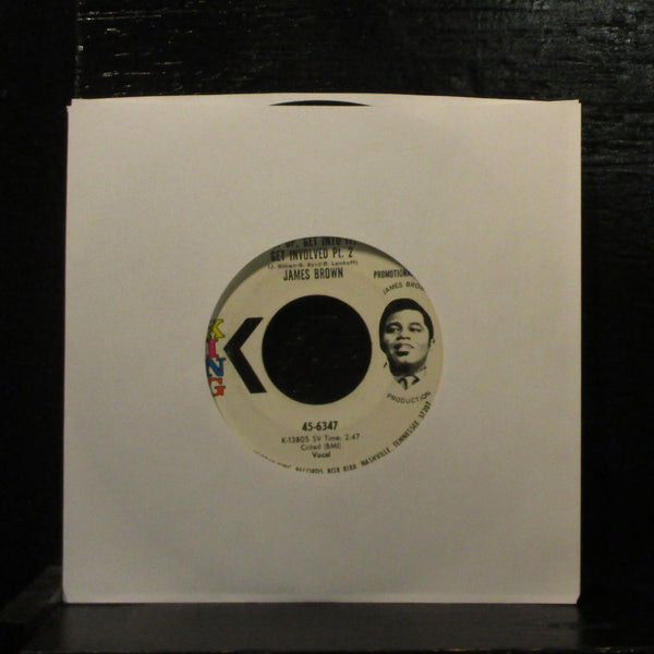 James BrownGet Up, Get Into It, Get Involved VG+ Promo 7" Vinyl 45 King 45-6347 - Shuga Records