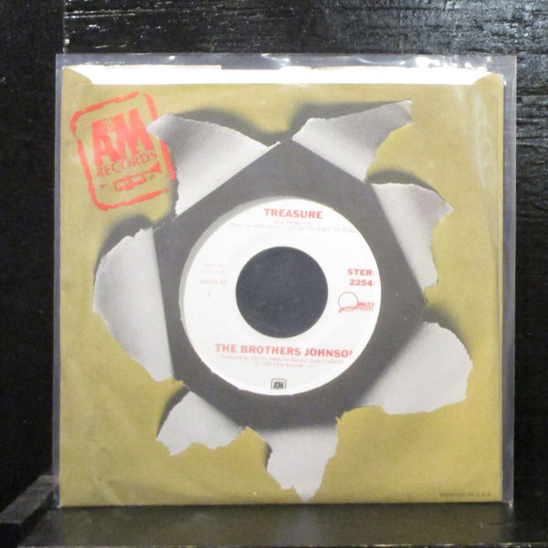The Brothers Johnson  Treasure Mint- Promo 7" Vinyl 45 A&M Records 2254 Disco - Shuga Records