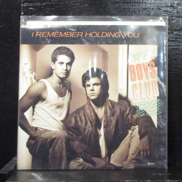 Boys Club  I Remember Holding You Mint- 7" Vinyl 45 MCA-53430 Pop Rock 1988 - Shuga Records