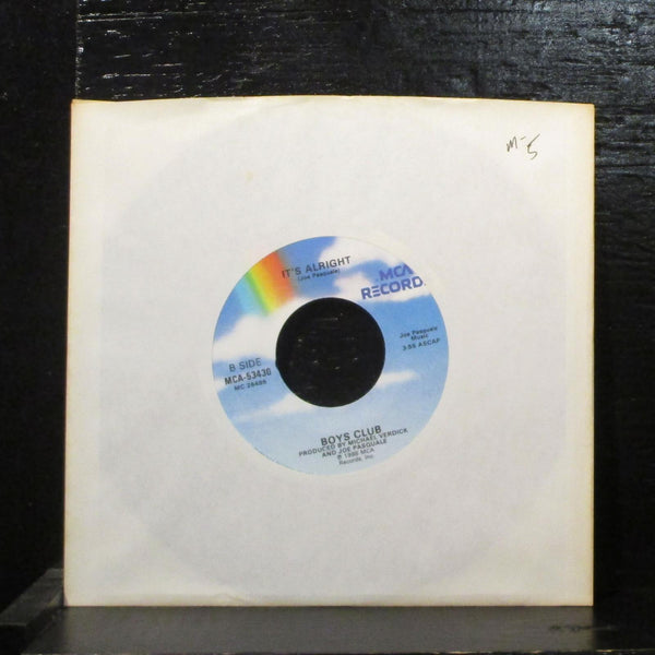 Boys Club  I Remember Holding You Mint- 7" Vinyl 45 MCA-53430 Pop Rock 1988 - Shuga Records