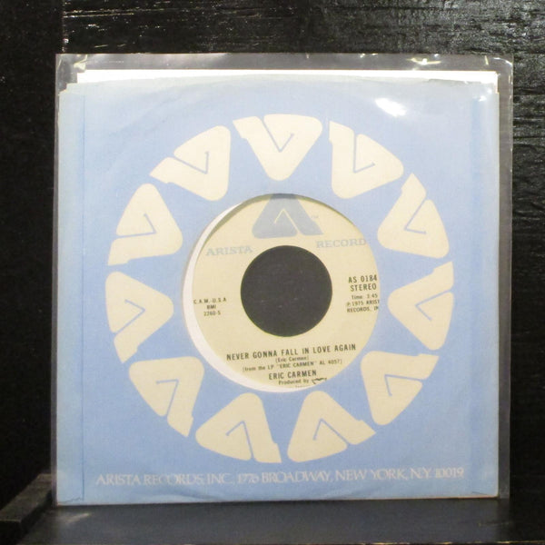 Eric CarmenNever Gonna Fall In Love Again Mint- 7" 45 AS 0184 Pop Rock 1975 - Shuga Records