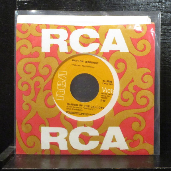 Waylon Jennings  The Taker Mint- 7" Vinyl 45 RCA 47-9885 Country 1970 - Shuga Records