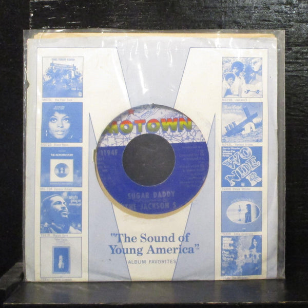 The Jackson 5  Sugar Daddy / I'm So Happy Mint- 7" Vinyl 45 Motown M 1194F - Shuga Records