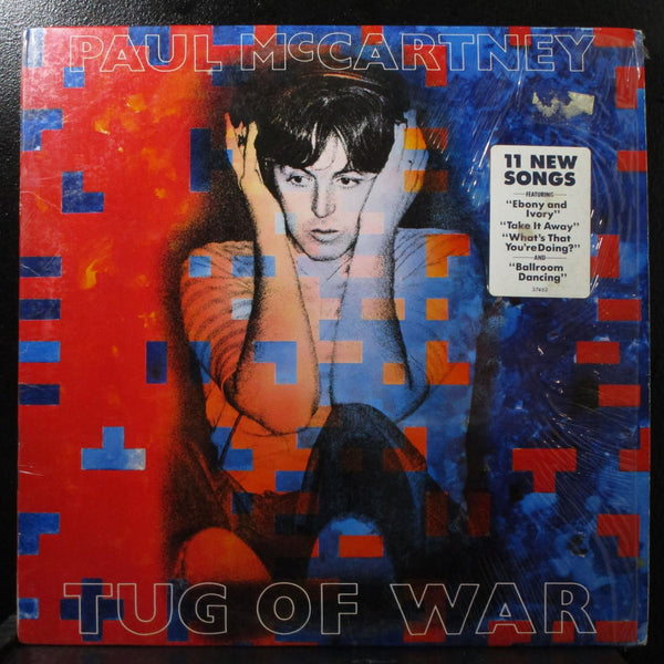 Paul McCartney - Tug Of War VG+ LP Columbia TC37462 USA 1982 - Shuga Records