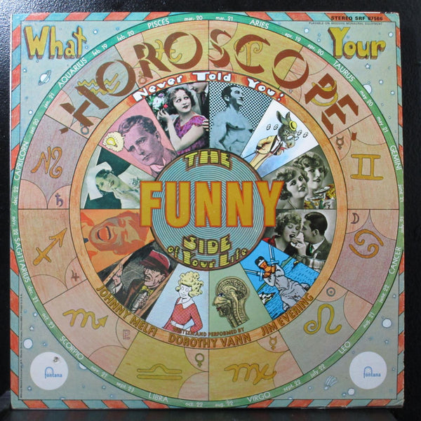 Melfi Vann Evering - What Your Horoscope Never Told You VG+ LP Fontana SR F67566 - Shuga Records
