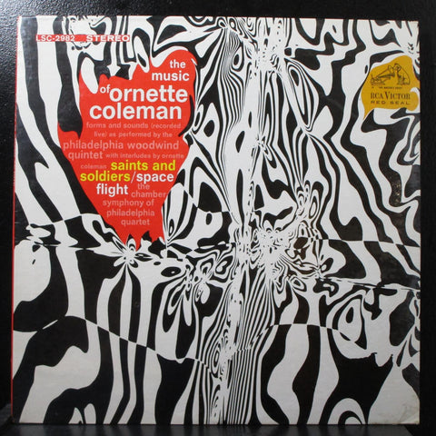 Ornette Coleman, Philadelphia Woodwind Quintet, Chamber Symphony Of Philadelphia Quartet – The Music Of Ornette Coleman - New LP Record 1968 RCA USA Vinyl - Free Jazz / Classical