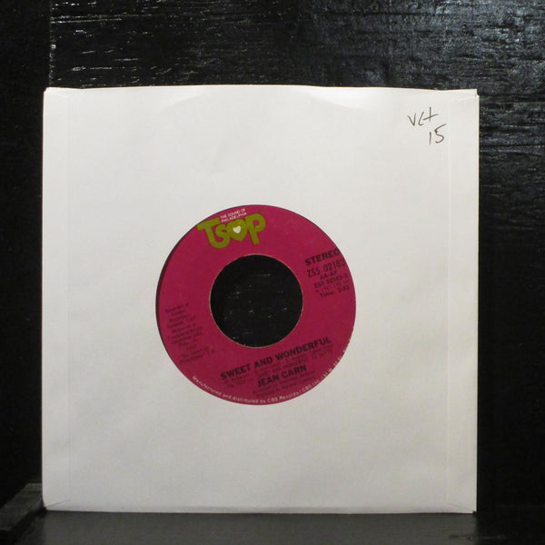 Jean Carn  Sweet And Wonderful VG+ 7" Vinyl 45 TSOP ZS5 02183 Disco 1981 - Shuga Records