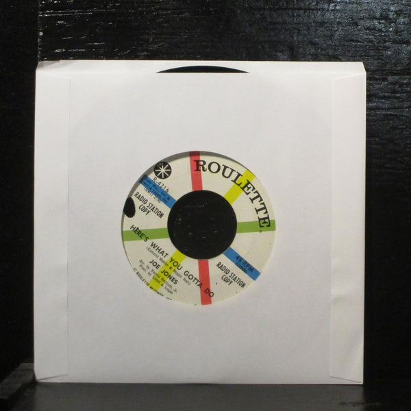 Joe Jones  One Big Mouth (Two Big Ears) VG+ Promo 7" Vinyl 45 Roulette R-4316 - Shuga Records