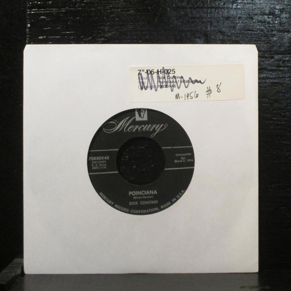 Dick Contino  Poinciana Mint- 7" Vinyl 45 Mercury 70830X45 Easy Listening 1956 - Shuga Records