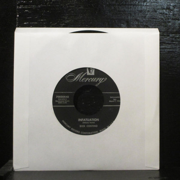 Dick Contino  Poinciana Mint- 7" Vinyl 45 Mercury 70830X45 Easy Listening 1956 - Shuga Records