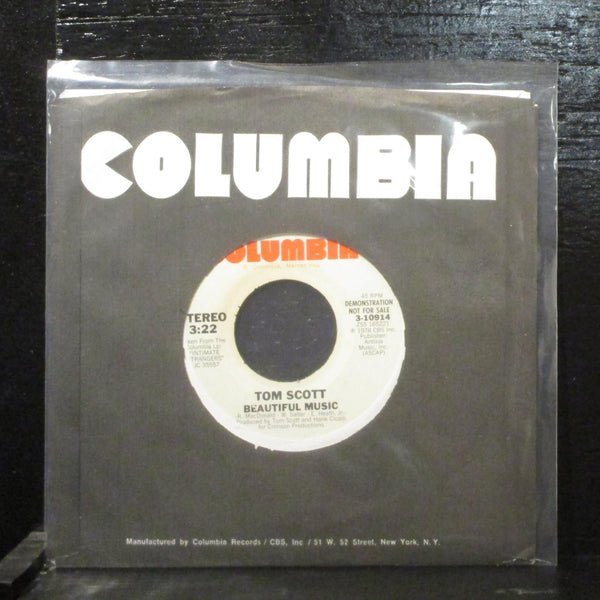 Tom ScottBeautiful Music Mint- Promo 7" Vinyl 45 Columbia 3-10914 Smooth Jazz - Shuga Records