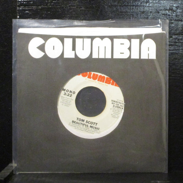 Tom ScottBeautiful Music Mint- Promo 7" Vinyl 45 Columbia 3-10914 Smooth Jazz - Shuga Records