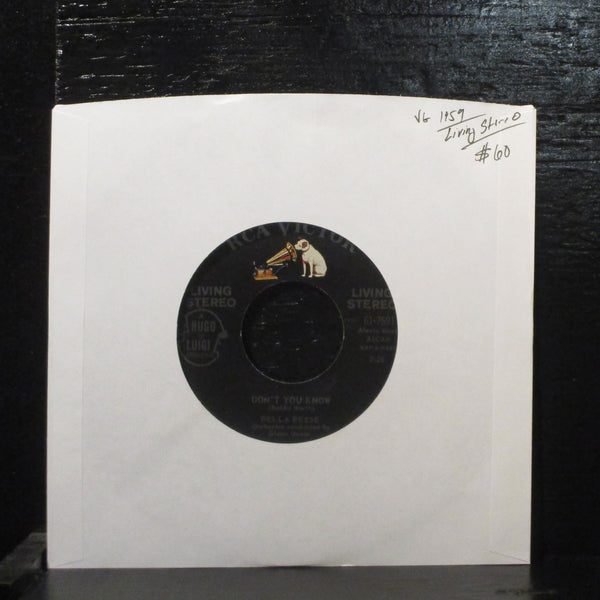 Della Reese  Don't You Know VG 7" Vinyl 45 RCA 47-7591 Living Stereo Jazz 1959 - Shuga Records