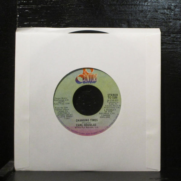 Carl DouglasDance The Kung Fu VG 7" Vinyl 45 20th Century TC-2168 Disco 1974 - Shuga Records