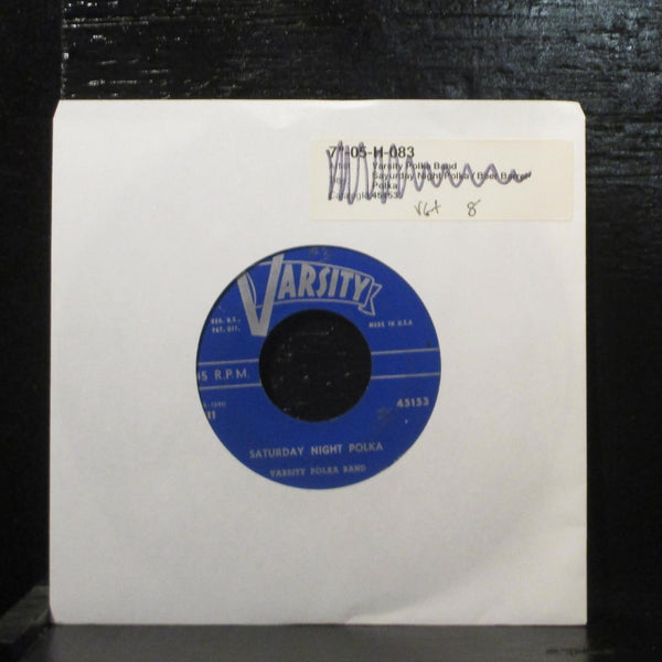Varsity Polka Band  Beer Barrel Polka VG+ 7" Vinyl 45 Varsity 4540 Polka - Shuga Records