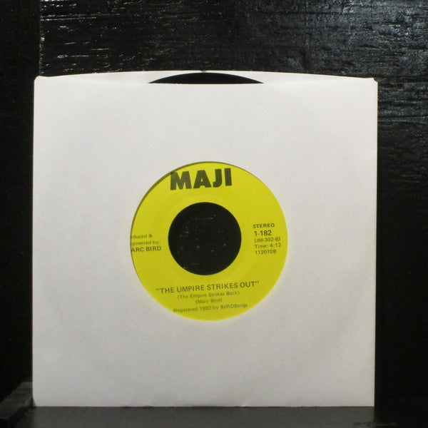 Jim'N'I  Reagan's Budget Cuts VG+ 7" Vinyl 45 Maji 1-182 Novelty / Country 1982 - Shuga Records