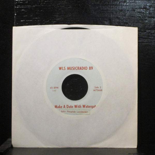 WLS Musicradio 89-Press My Conference Mint- Private Label 7" Vinyl 45 M7566A - Shuga Records