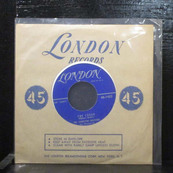 The Johnston Brothers  The Creep/Crystal Ball Mint- 7" Vinyl 45 London 45-1423 - Shuga Records
