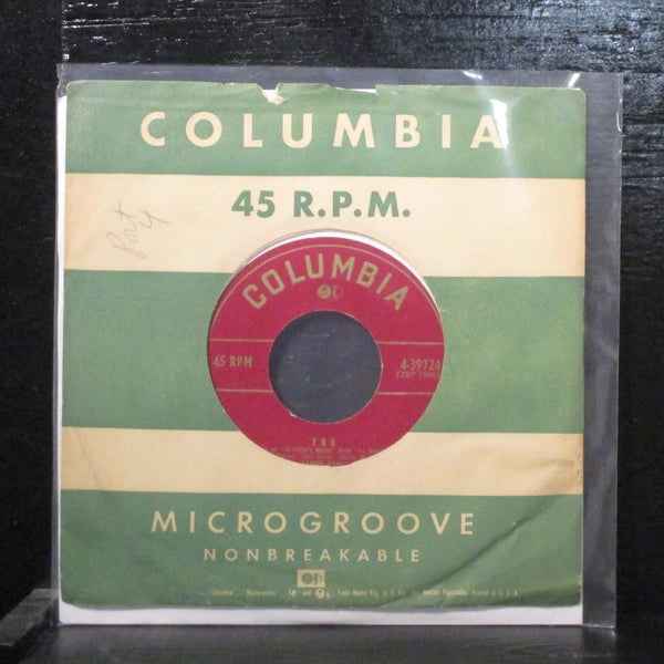 Sammy Kaye  You VG+ 7" Vinyl 45 Pop 1952 Columbia 4-39724 Pop 1952 - Shuga Records