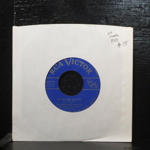 Swing And Sway/Sammy Kaye  My Lily And My Rose VG+ 7" Vinyl 45 RCA 47-3115 - Shuga Records