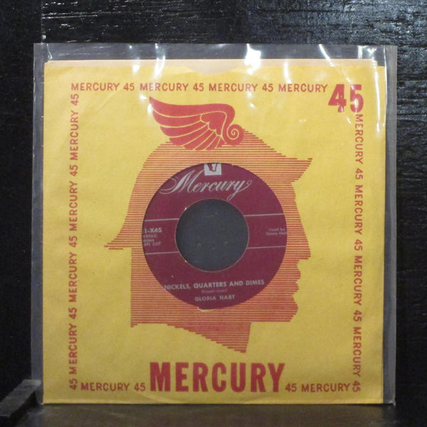 Gloria Hart  I Would Rather Look At You VG+ 7" Vinyl 45 Mercury 5881-X45 Swing - Shuga Records