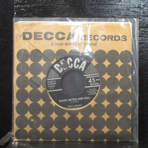 Bill HaleyShake, Rattle And Roll/A. B. C. Boogie VG+ 7" Vinyl 45 Decca 9-29204 - Shuga Records