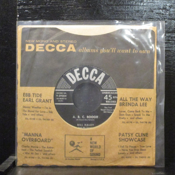 Bill HaleyShake, Rattle And Roll/A. B. C. Boogie VG+ 7" Vinyl 45 Decca 9-29204 - Shuga Records