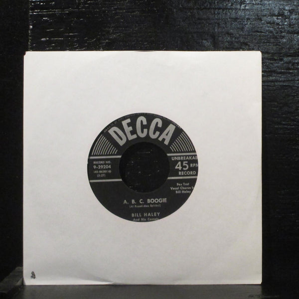 Bill HaleyShake, Rattle And Roll/A. B. C. Boogie VG 7" Vinyl 45 Decca 9-29204 - Shuga Records
