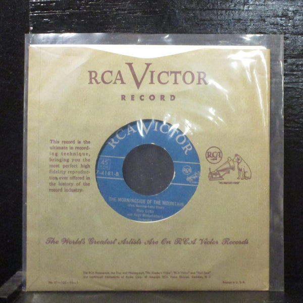 Merv GriffinI Love The Sunshine Of Your Smile VG+ 7" 45 RCA47-4181 Pop 1951 - Shuga Records