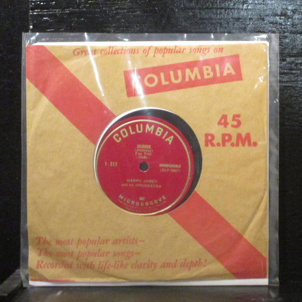Harry James  The Man With The Horn VG 7" Vinyl 33 Columbia 37218 Jazz 1947 - Shuga Records