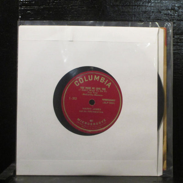 Harry James  The Man With The Horn VG 7" Vinyl 33 Columbia 37218 Jazz 1947 - Shuga Records