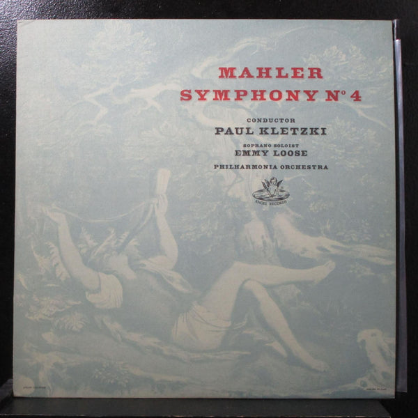 Kletzki - Mahler: Symphony No. 4 VG+ Mono LP Angel ANG. 35570 UK 1957 - Shuga Records