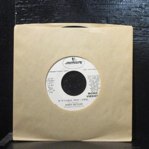 Jerry ButlerIf It's Real What I Feel VG+ Promo 7" Vinyl 45 Mercury 73169 Soul - Shuga Records