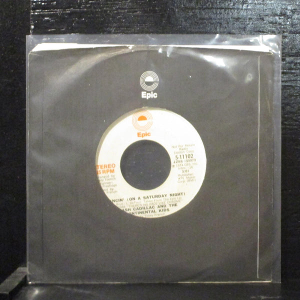 Flash Cadillac The Continental KidsDancin' Mint- Promo 7" Vinyl 45 Epic 5-11102 - Shuga Records