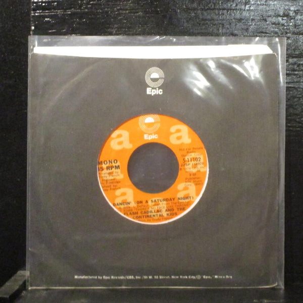 Flash Cadillac The Continental KidsDancin' Mint- Promo 7" Vinyl 45 Epic 5-11102 - Shuga Records