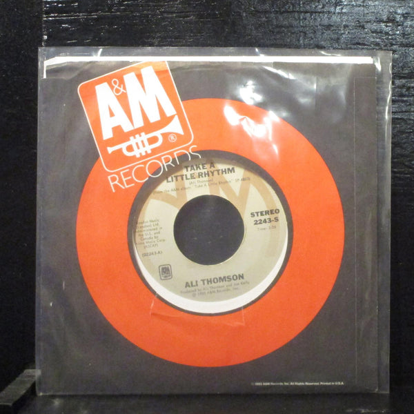 Ali Thomson  Take A Little Rhythm Mint- 7" Vinyl 45 A&M Records 2243-S - Shuga Records