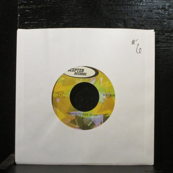 B.J. Thomas  Mighty Clouds Of Joy Mint- 7" Vinyl 45 Scepter SCE 12320 Rock 1971 - Shuga Records