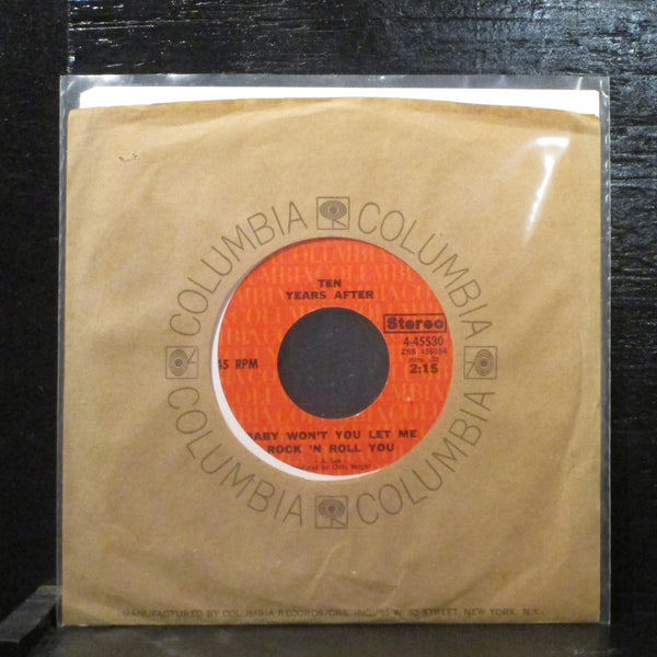 Ten Years After  Baby Won't You Let Me Rock 'N Roll Mint- 7" Vinyl 45 4-45530 - Shuga Records